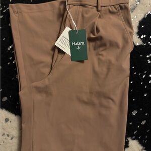 Halara Womens Tan Performance Pants